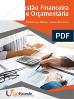 APOSTILA - Gestão Financeira e Orçamentária (UniFatecie)