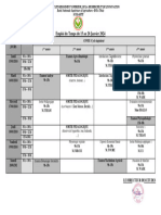 Emploi Du Temps Du 15 Au 20 Janvier 2024