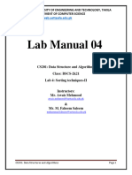 DSA - Lab4 Sorting Techniques2