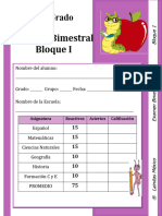 Examen 4to Grado Bloque 1