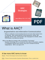 AAC Strategies