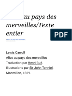 Alice Au Pays Des Merveilles - Texte Entier - Wikisource