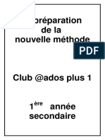 La Préparation 1 Et 2 Secondaire