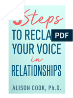 5 Steps To Reclaim Your Voice in Relationships