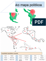 Amerikako Mapa Politikoa