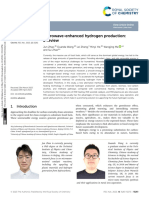 2023 Microwave-Enhanced Hydrogen Production - A Review