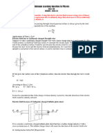 Minimum Learning in Physics Class 12