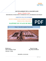 Rapport de Stage