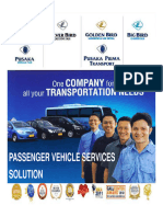 Bluebird Group Proposal - Passenger Transportation Services Proposal Kerjasama 2023