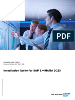 Installation Guide For SAP S4HANA 2023