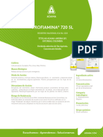 Ficha Tecnica Profiamina 720