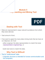 Module5-Representing and Mining Text