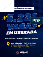 Órgão Oficial Do Município - Uberaba, 15 de Janeiro de 2024 Ano 29