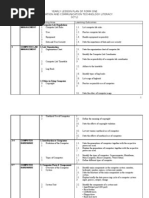 Yearly Lesson Plan of Form One Information and Communication Technology Literacy (ICTL)