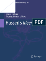 (Contributions To Phenomenology 66) Jesús M. Díaz Álvarez (Auth.), Lester Embree, Thomas Nenon (Eds.) - Husserl's Ideen-Springer Netherlands (2013)