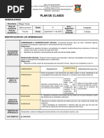 FORMATO DE PLANEACIÓN Baldomero Sanin Cano - DESAFIO 36 EL DIALOGO