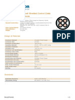 4x20 AWG 600V Overall Shielded Control Cable - 8LFP104109 - V - 2 - R - 18