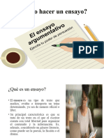 El Ensayo Academico