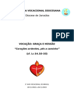 Subsídio de Orações para A Jornada Vocacional Diocesana