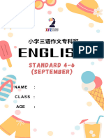 English Primary Sep 4-6