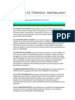 Diccionario Inmobiliario