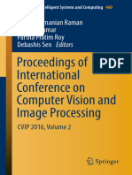 Proceedings of International Conference On Computer Vision-And Image Processing CVIP 2016 Volume II