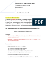 Lista de Exercícios - Semana 05