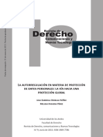 La Autorregulación en Materia de Protección de Datos Personales: La Vía Hacia Una Protección Global