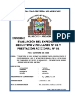 Informe de Evaluacion Deductivo Adiconal 01