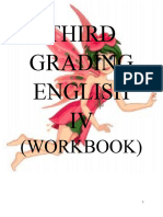 English Workbook 3RD Grading