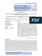 Cinetic Study of Photocatalytic Degradation by The (Tio2/uv) System of Indigo Carmine Dye in Aqueous Solution