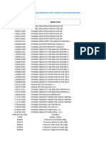 Price List Reagent CMSI 2021