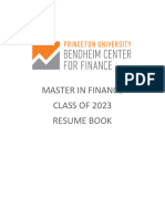 Princeton-MFIN-Class-of-2023-Resume-Book 2