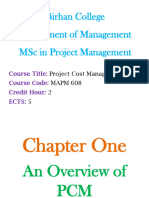 PCM, Chapter 1