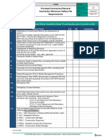 VDC-EHS-F-039 Contractor Minimum Safety File Requirements