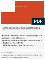 Testing and Exam Writing