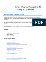 Sap Fico Training Tutorial