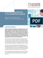 Self Learning Systems in The Healthcare System