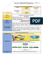 Planificacion Semanal Quinto 8