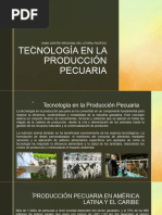 Tecnología en La Producción Pecuaria