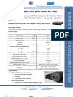 Infinity NBR PVC Insulation Sheet Tube