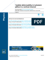 Effect of Bubble Deformability in Turbulent Bubbly Upflow in A Vertical Channel