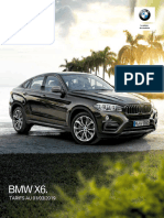 Tarifs BMW X6