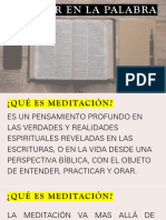 Meditación Bíblica - Parte 3