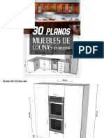 Planos Muebles de Cocina 453