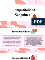 Incompatibilidad Sanguínea