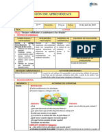 Sesion Tutoría Martes 25 La Solidaridad