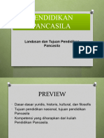 Landasan Dan Tujuan Pendidikan Pancasila