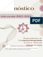 Examen Diagnostico Biología Ciclo Escolar 2023-2024