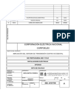 Corporación Eléctrica Nacional Corpoelec: Ampliación Del Sistema de Transmisión Centro Occidental